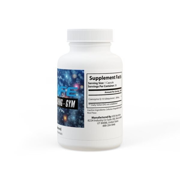 CoQ10 (Ubiquinone) Supplement (30 Capsules) - Image 3