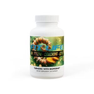 Turmeric with BioPerine® (Black Pepper Fruit Extract) Supplement (60 Capsules)