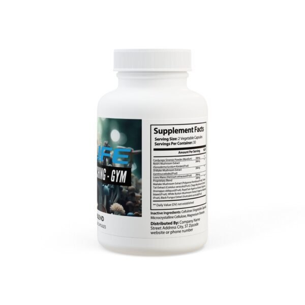 Mushroom Blend Supplement (60 Capsules) - Image 3
