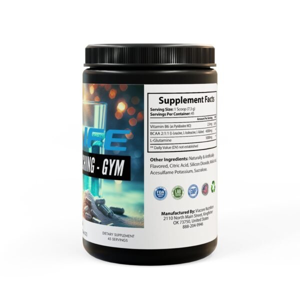 BCAA Supplement, Watermelon (325g, 11.46oz, 45 servings) - Image 3
