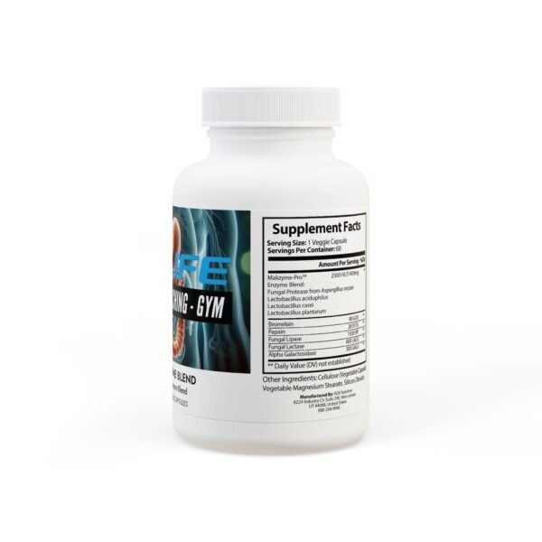 Digestive Enzyme Blend Supplement (60 Capsules) - Image 3