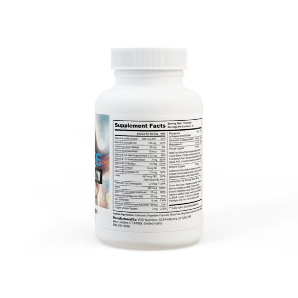 Multivitamin for Women Supplement (60 Capsules) - Image 3