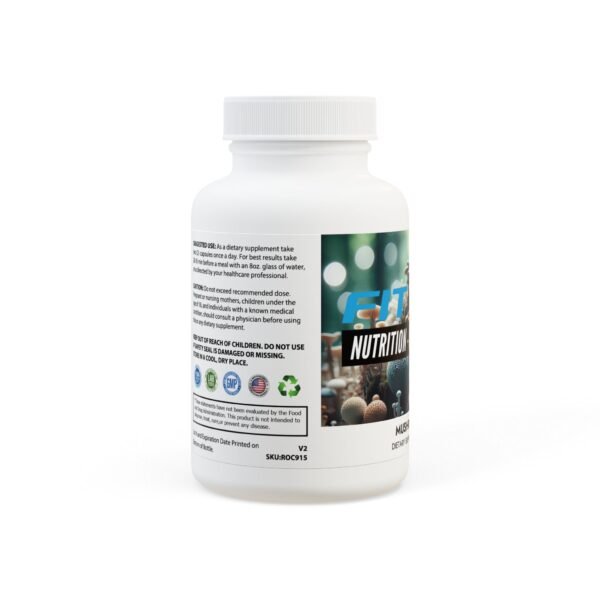 Mushroom Blend Supplement (60 Capsules) - Image 2