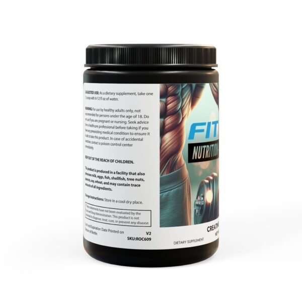 Creatine Monohydrate Supplement (300g, 10.58oz) - Image 2