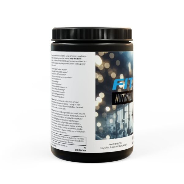 Pre-Workout Supplement, Watermelon (300g, 10.58oz) - Image 2
