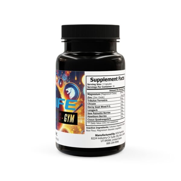 Testosterone Booster (90 Capsules) - Image 3