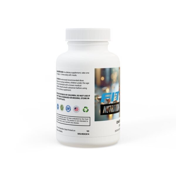 Omega 3 Fish Oil Supplement (60 Softgels) - Image 2